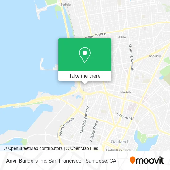 Anvil Builders Inc map