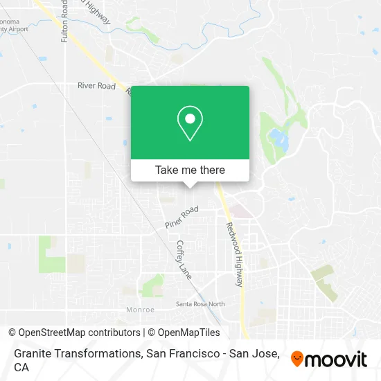 Granite Transformations map