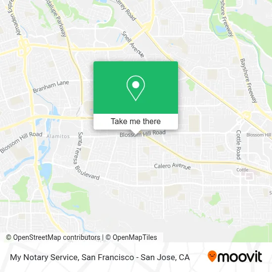 My Notary Service map
