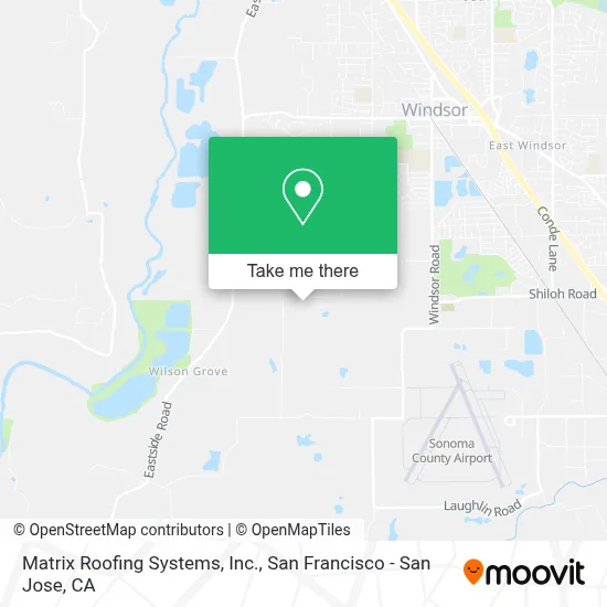 Matrix Roofing Systems, Inc. map