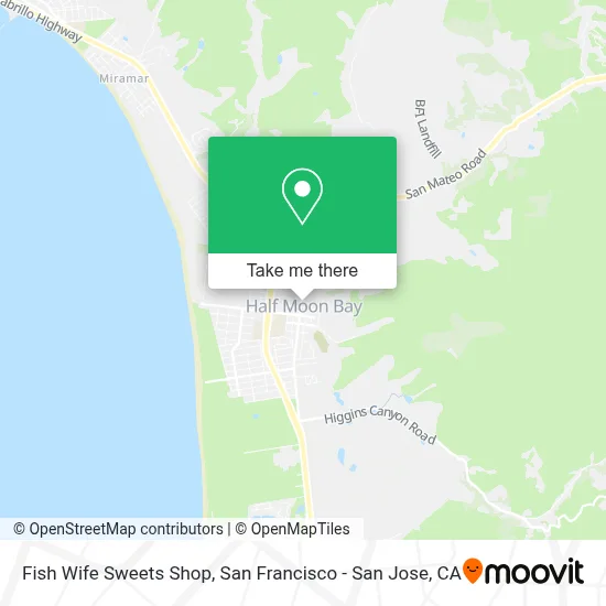 Fish Wife Sweets Shop map