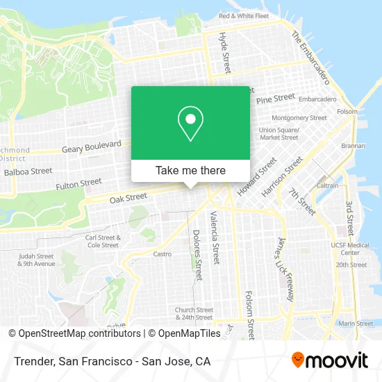 Trender map