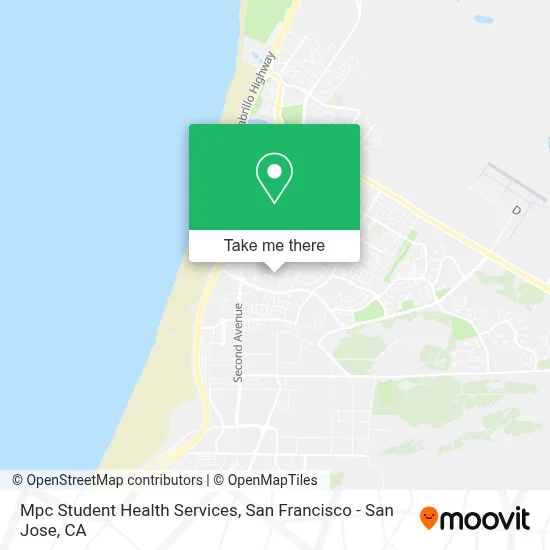 Mpc Student Health Services map