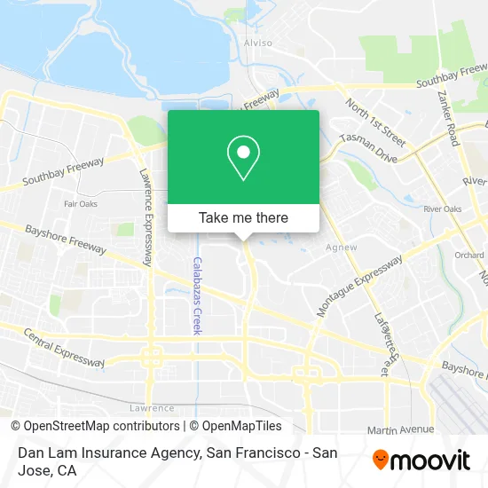 Dan Lam Insurance Agency map