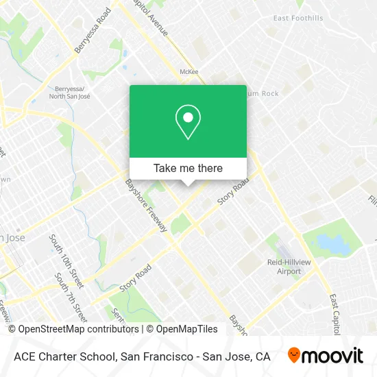 ACE Charter School map