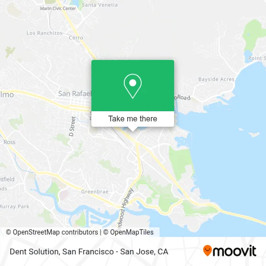 Dent Solution map