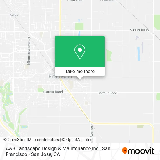 A&B Landscape Design & Maintenance,Inc. map