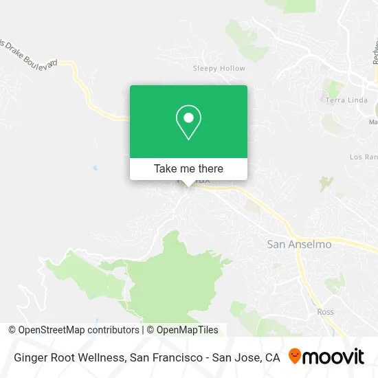 Ginger Root Wellness map