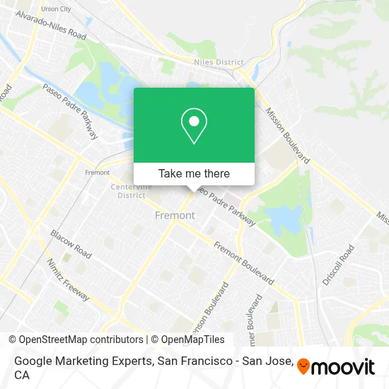Google Marketing Experts map