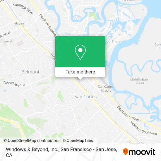 Windows & Beyond, Inc. map