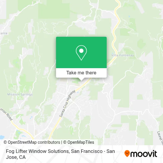 Fog Lifter Window Solutions map