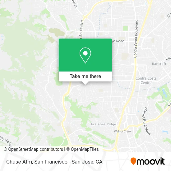 Chase Atm map