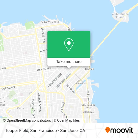 Tepper Field map