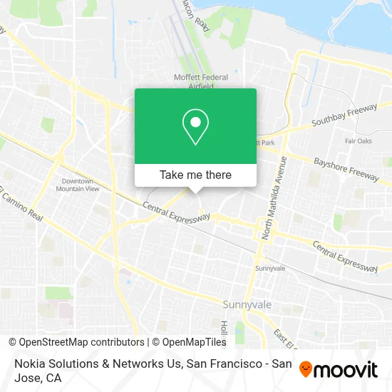 Nokia Solutions & Networks Us map