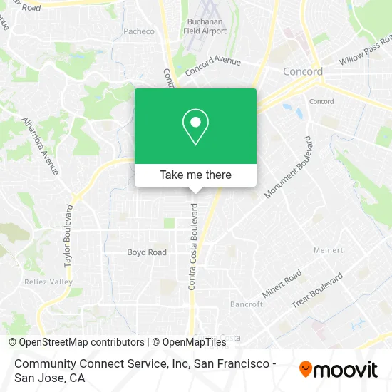 Community Connect Service, Inc map