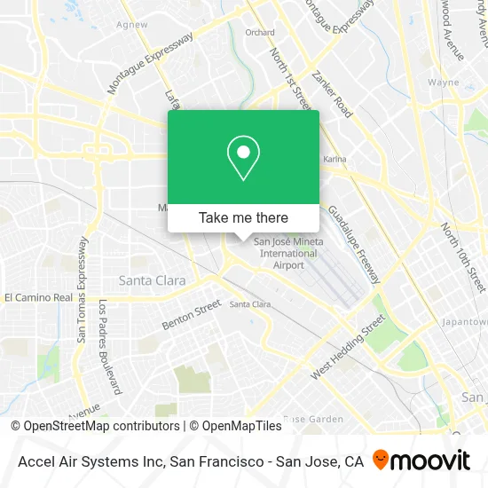 Accel Air Systems Inc map
