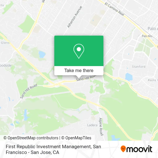 First Republic Investment Management map