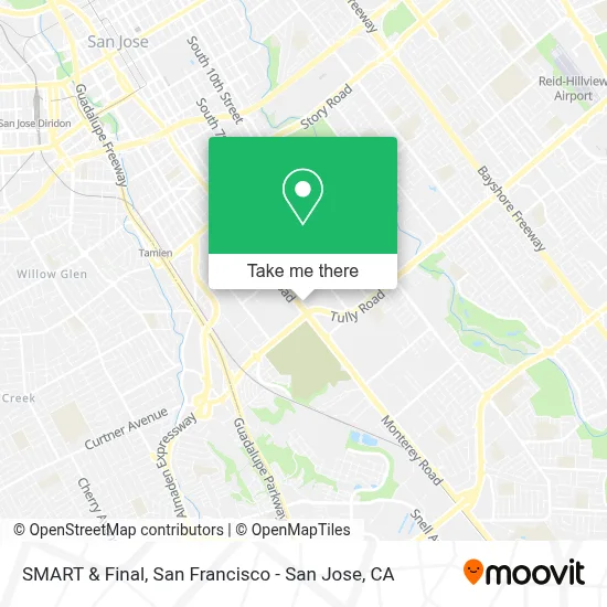 SMART & Final map