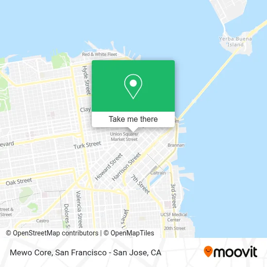 Mewo Core map