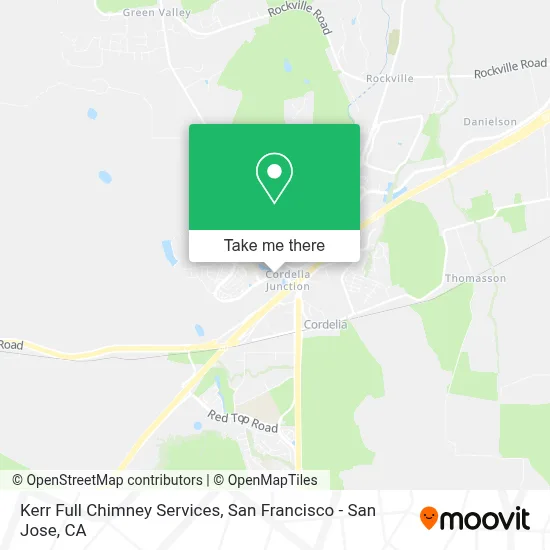 Kerr Full Chimney Services map