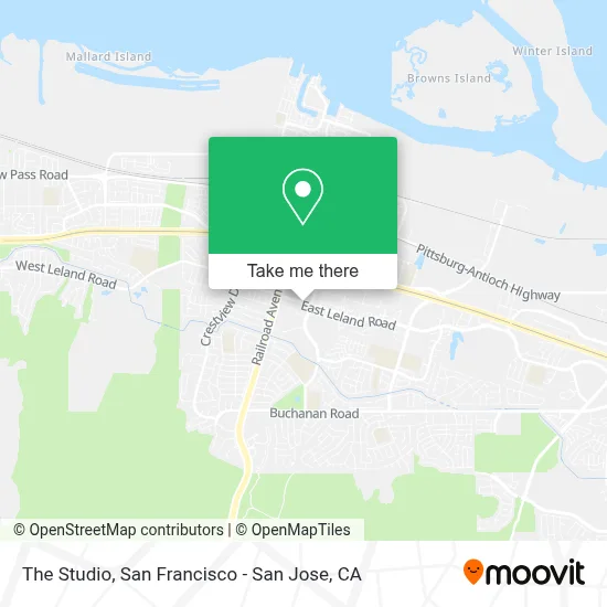 The Studio map
