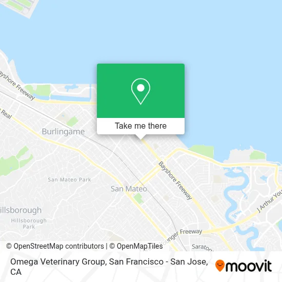 Omega Veterinary Group map