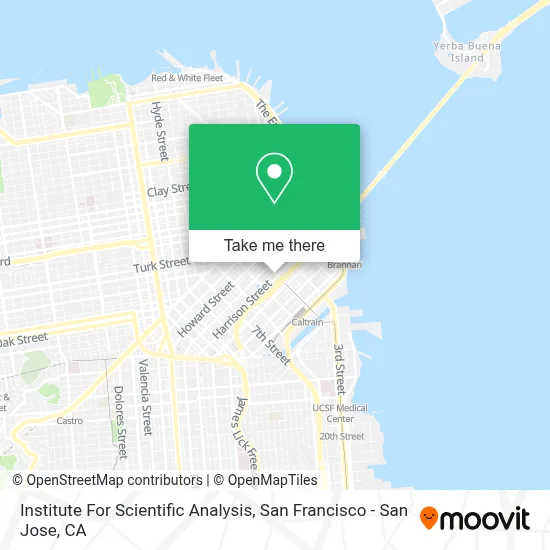 Institute For Scientific Analysis map