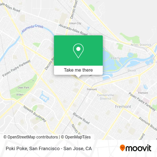 Poki Poke map