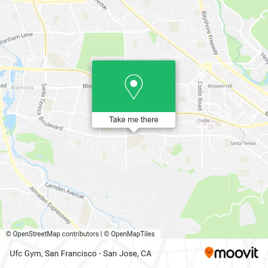 Ufc Gym map