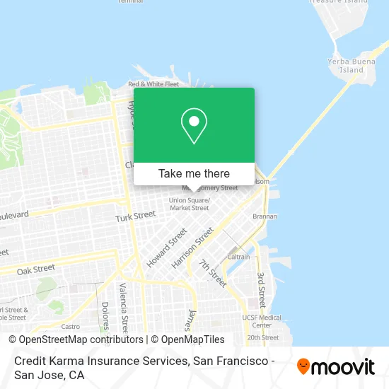 Credit Karma Insurance Services map