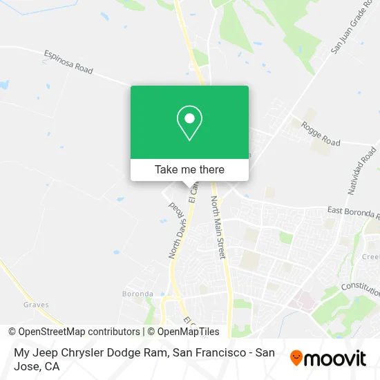 My Jeep Chrysler Dodge Ram map