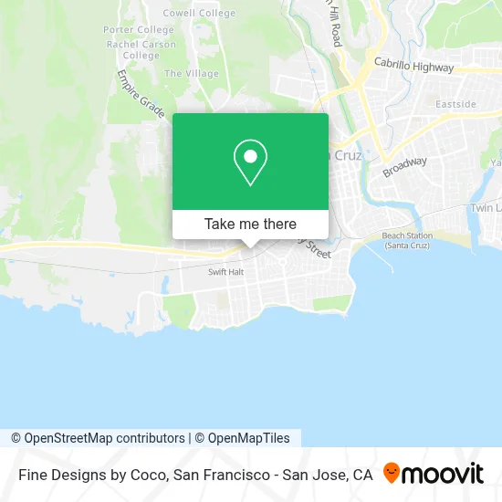 Fine Designs by Coco map