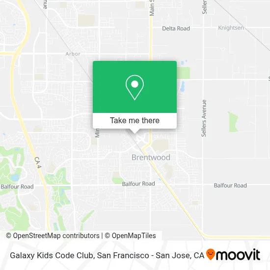 Galaxy Kids Code Club map