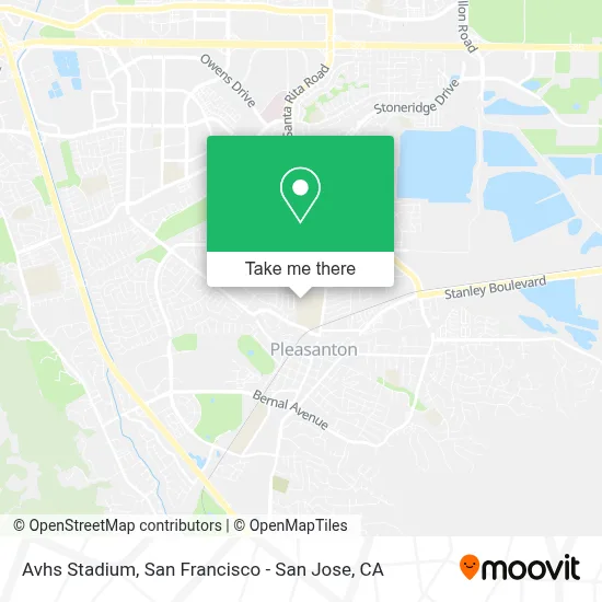 Avhs Stadium map