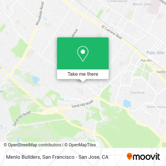 Menlo Builders map