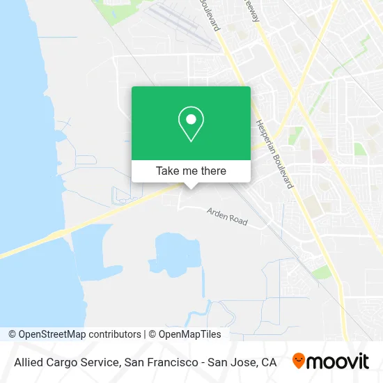 Allied Cargo Service map
