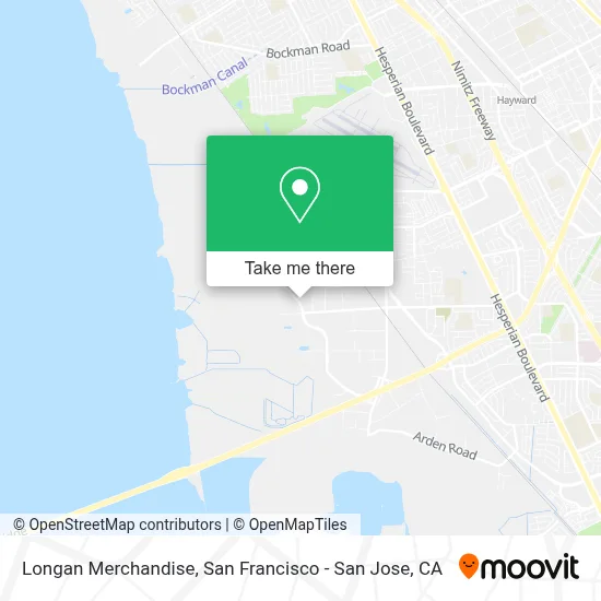 Longan Merchandise map