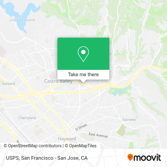 USPS map
