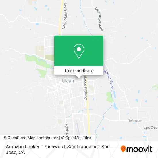 Amazon Locker - Password map