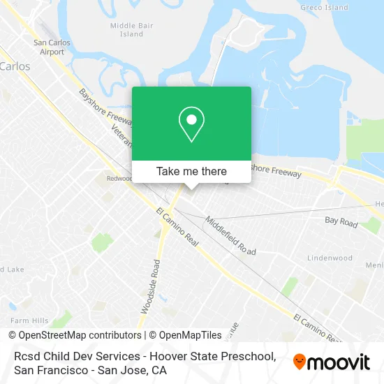 Rcsd Child Dev Services - Hoover State Preschool map