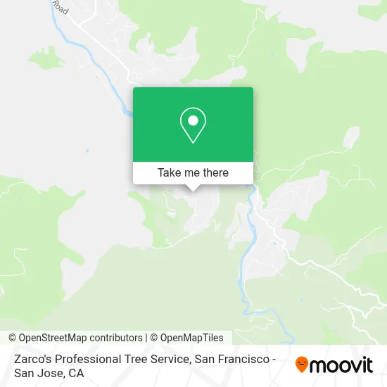 Zarco's Professional Tree Service map