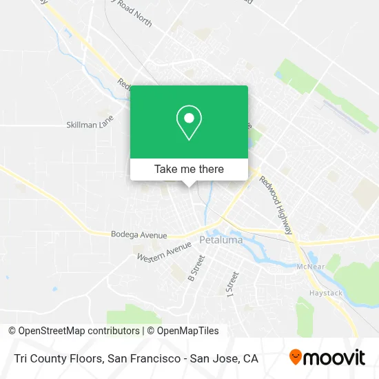 Tri County Floors map
