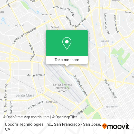Upcom Technologies, Inc. map