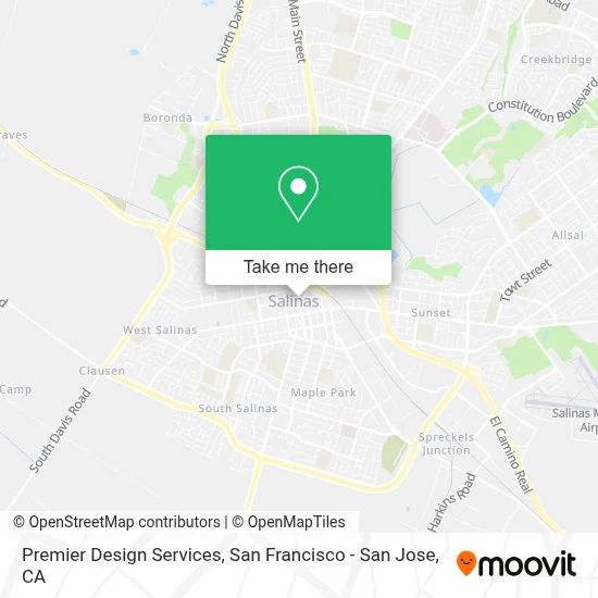 Premier Design Services map