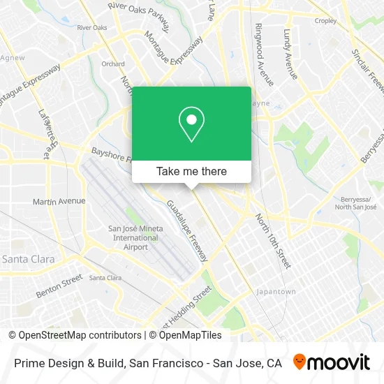 Prime Design & Build map