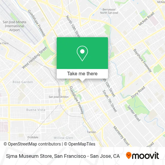 Sjma Museum Store map