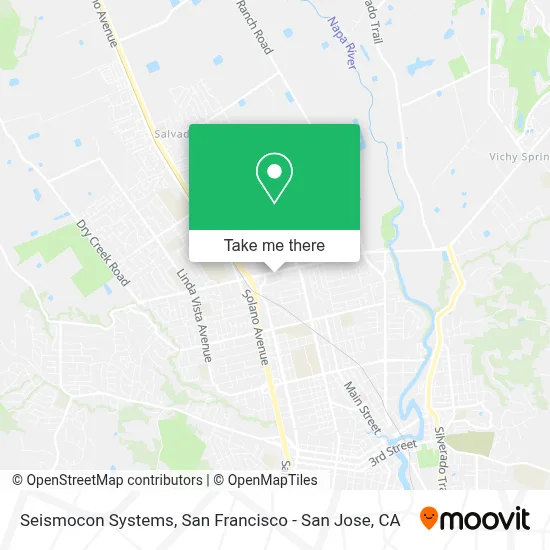 Seismocon Systems map