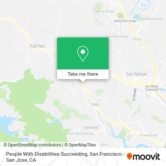 People With Disabilities Succeeding map