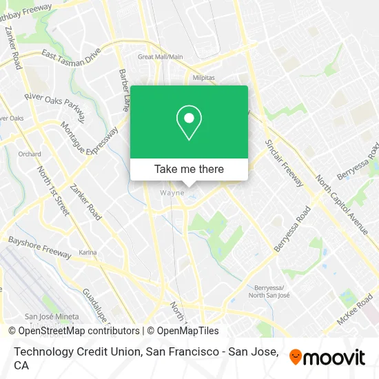 Technology Credit Union map
