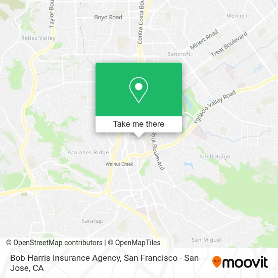 Bob Harris Insurance Agency map